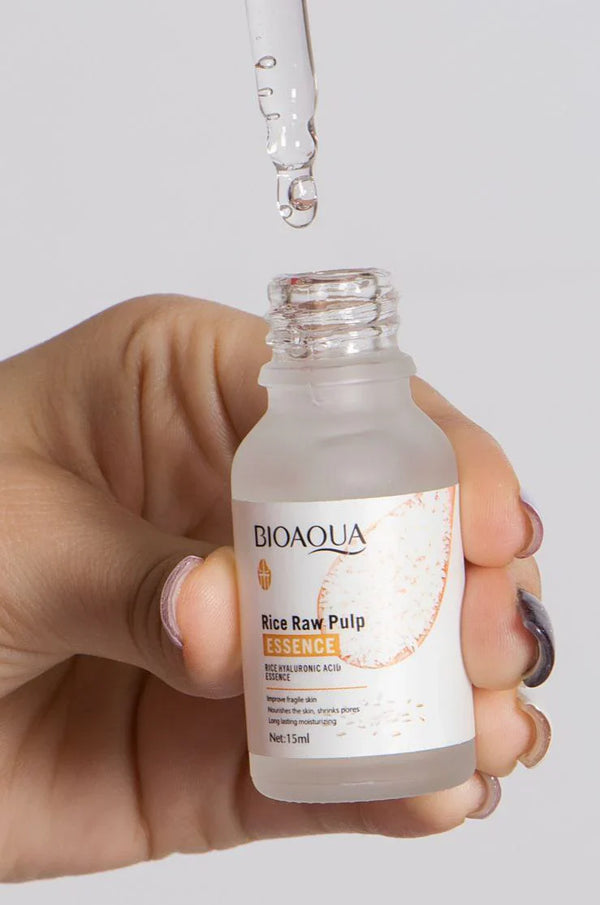 Serum Facial de Arroz y Ácido Hialurónico