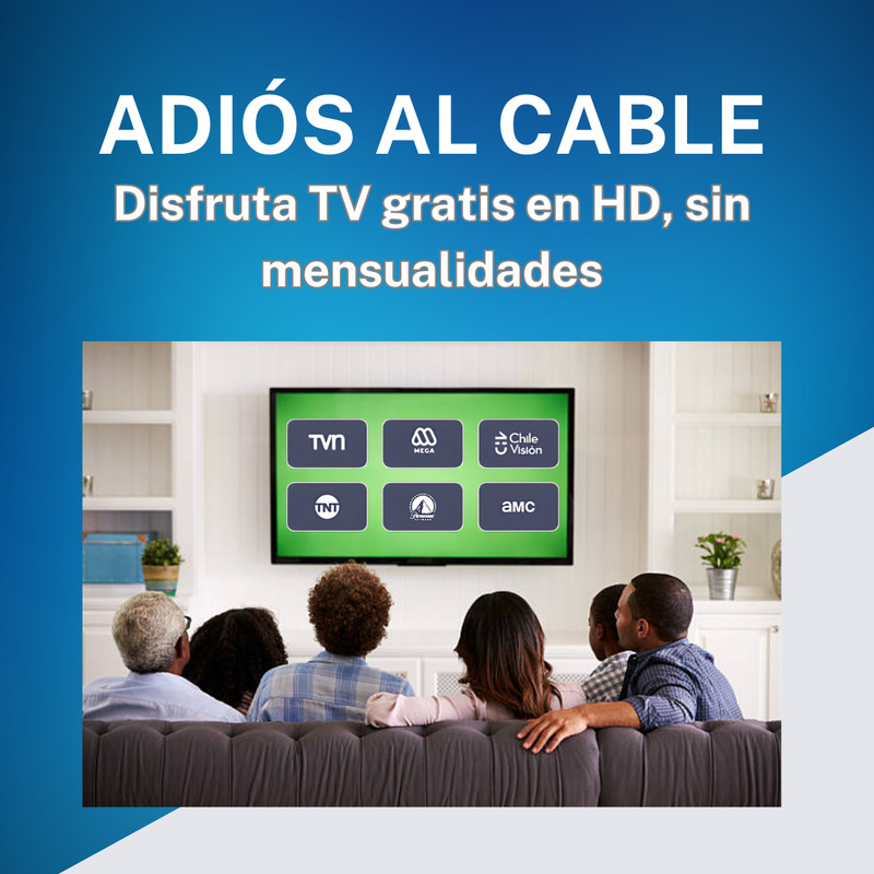 ANTENA TV DIGITAL HD 📡 - SignalMax™ + ENVÍO GRATIS 🚚