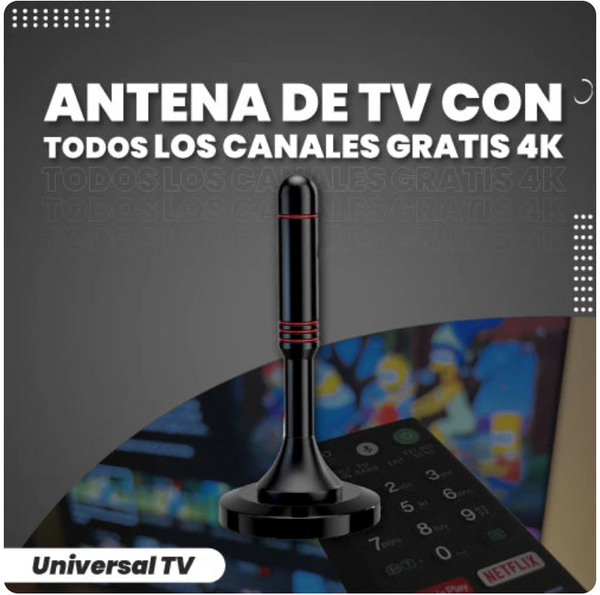 ANTENA TV DIGITAL HD 📡 - SignalMax™ + ENVÍO GRATIS 🚚
