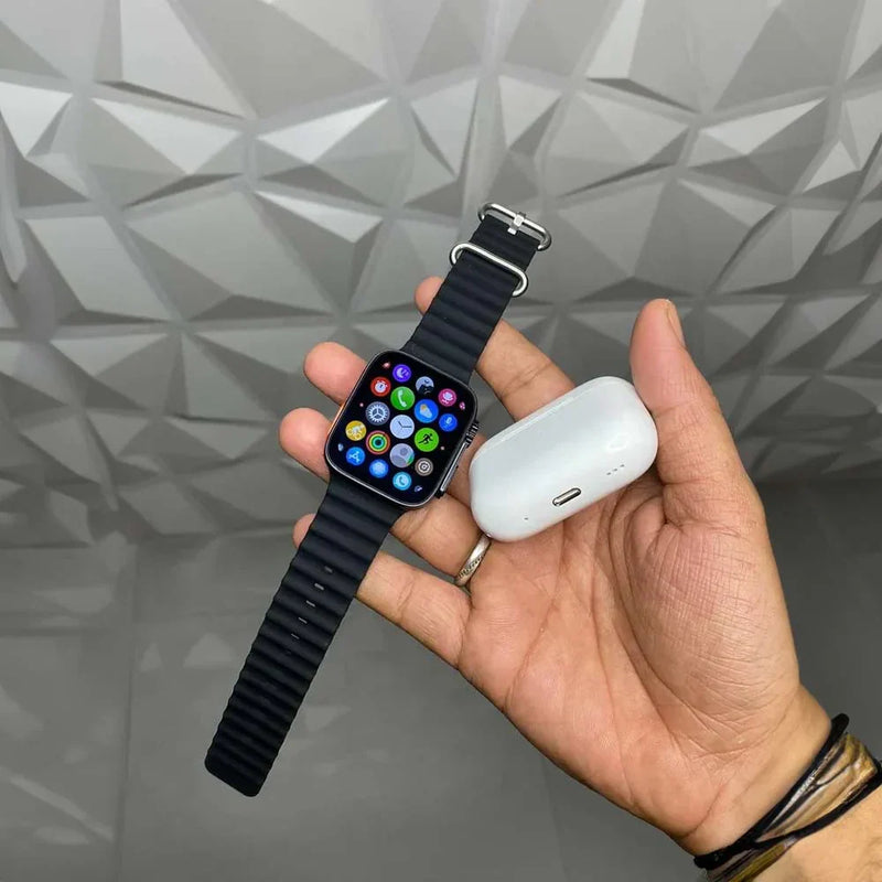 SmartWatch 9 ULTRA + AirPods Pro 2ª Gen + 7 correas repuesto