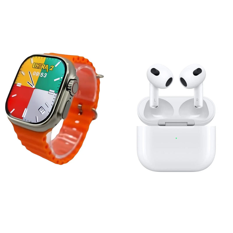 SmartWatch 9 ULTRA + AirPods Pro 2ª Gen + 7 correas repuesto